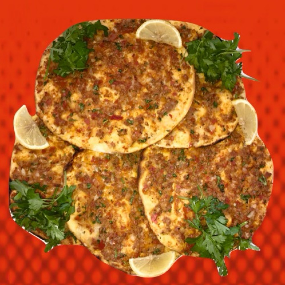 Acılı Adana Lahmacun ( 5 Adet )