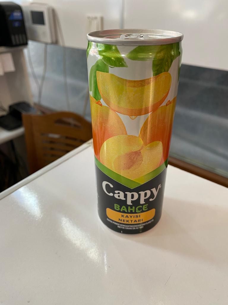 Kayısı Cappy Meyve Suyu (Teneke)