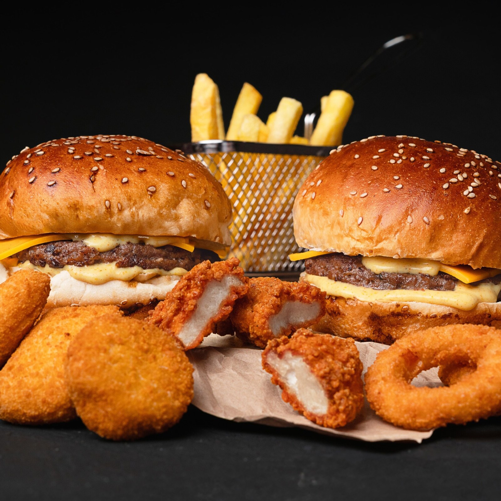 Papi’s Duo Burger Box (2 kişilik)