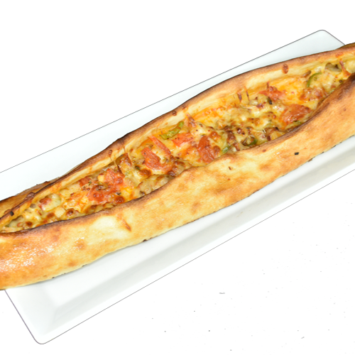 Tavuklu Kaşarlı Pide