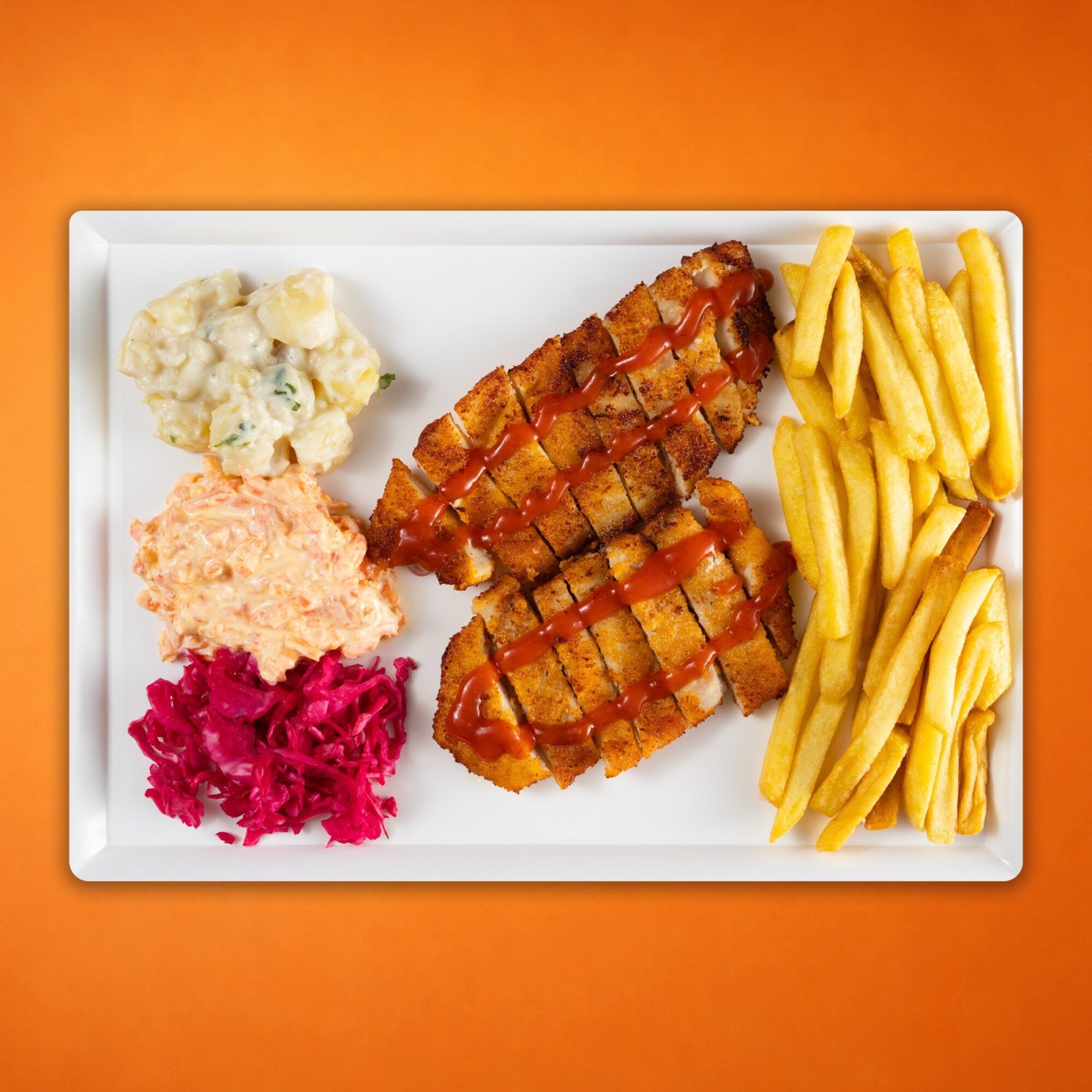 Acı Soslu Schnitzel