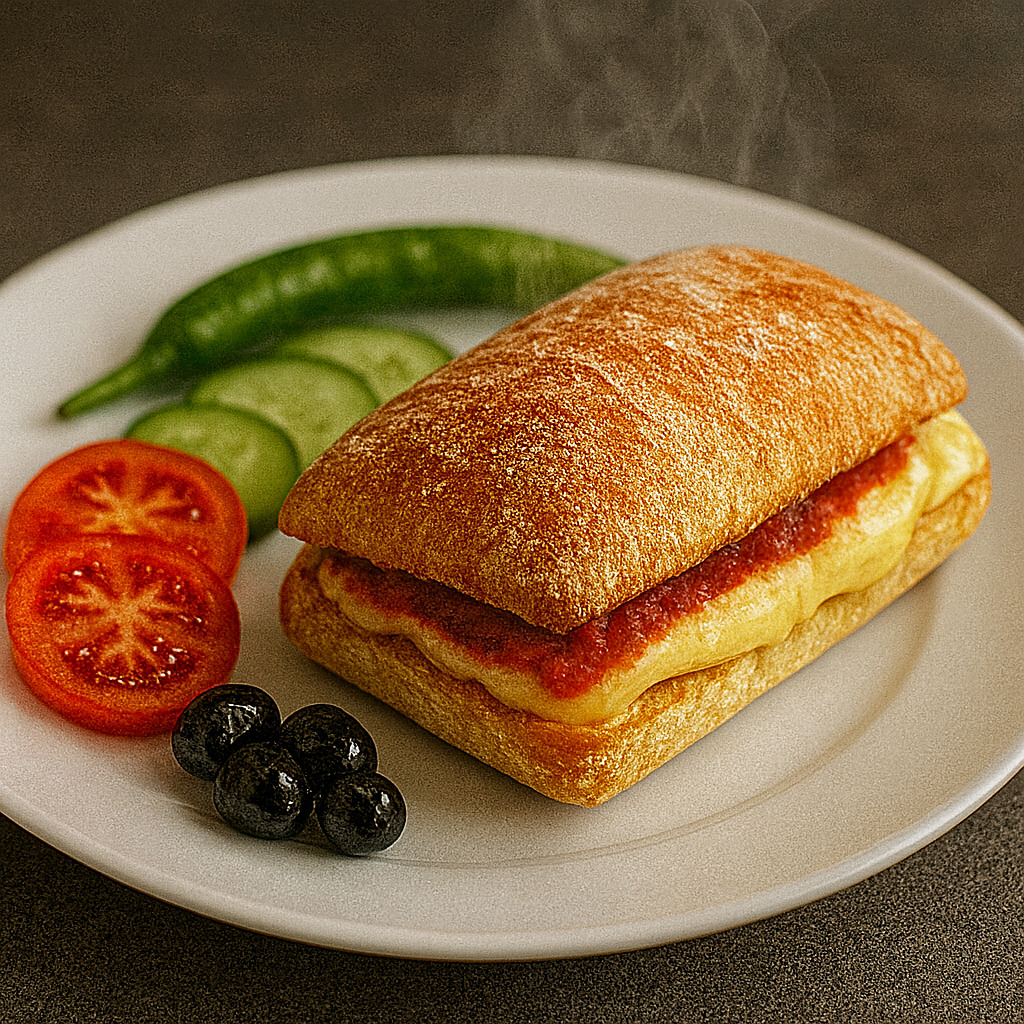 Kaşarlı Muhammaralı Tost (Acı)