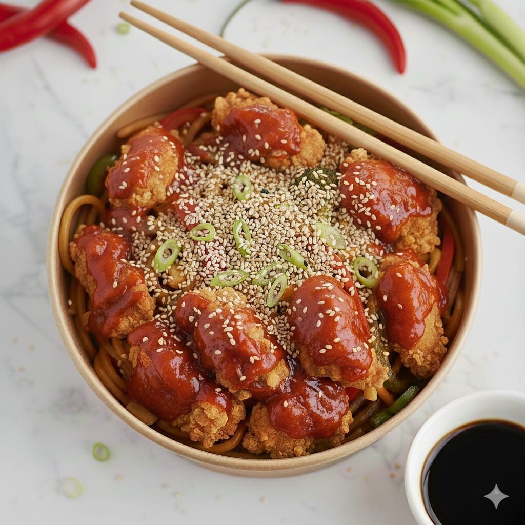 Spicy General Tavuklu Noodle Bowl