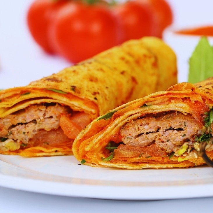 Acısız Zırh Kebap (Dürüm)