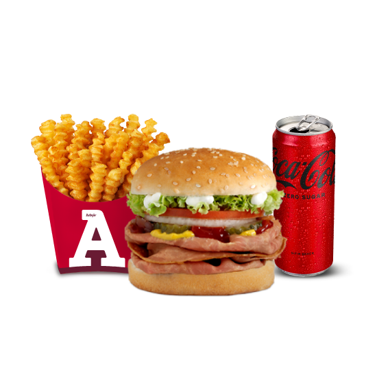 Roast Beef Deluxe Jr. Menü