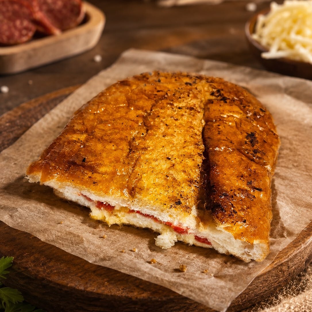 Salçalı Karışık Tost (Yarım ekmek)