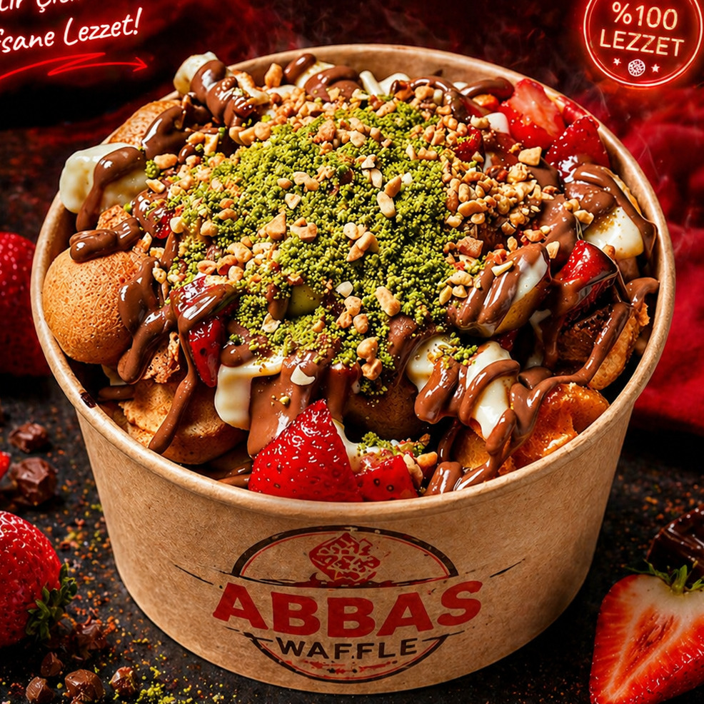 Abbas Belçika Cup Waffle