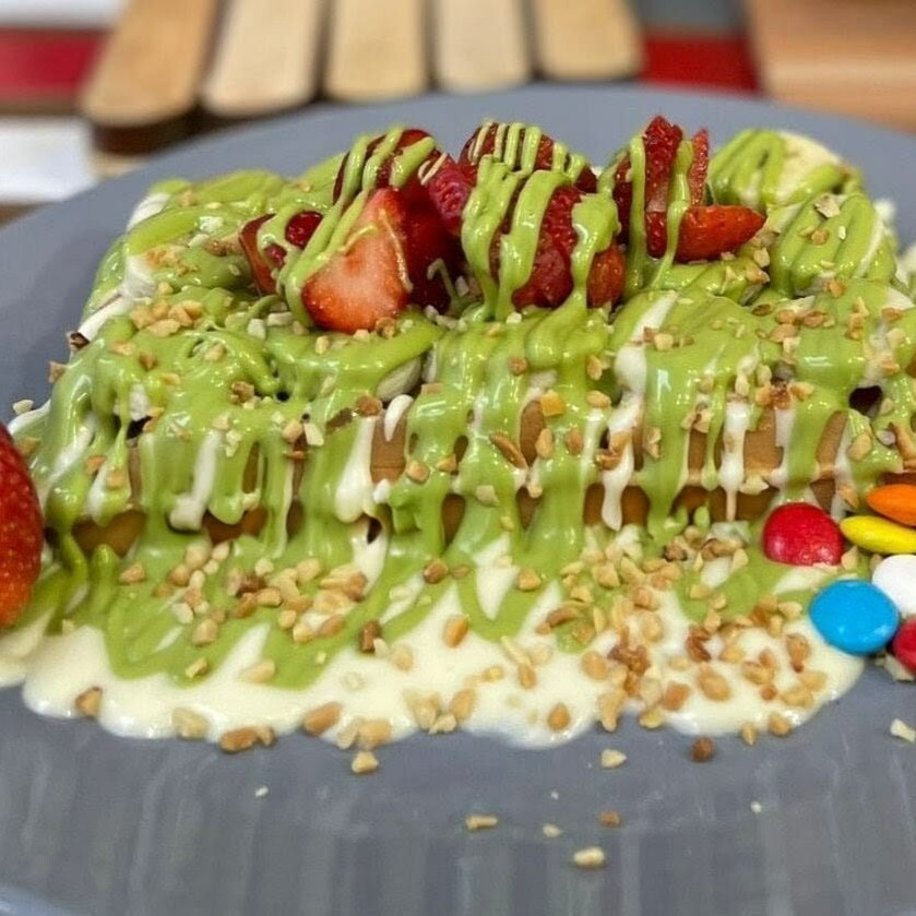 Candy Yeşil Waffle