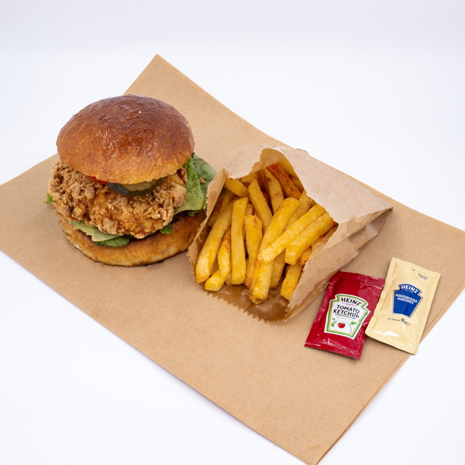 Çıtır Tavuk Burger