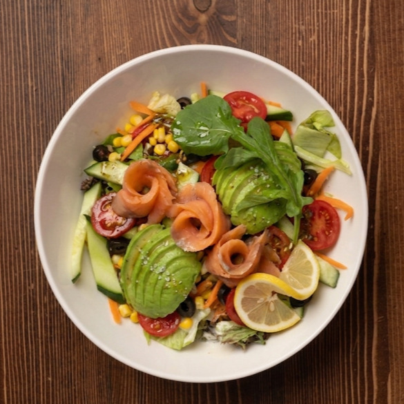 Salmon Avocado Salad