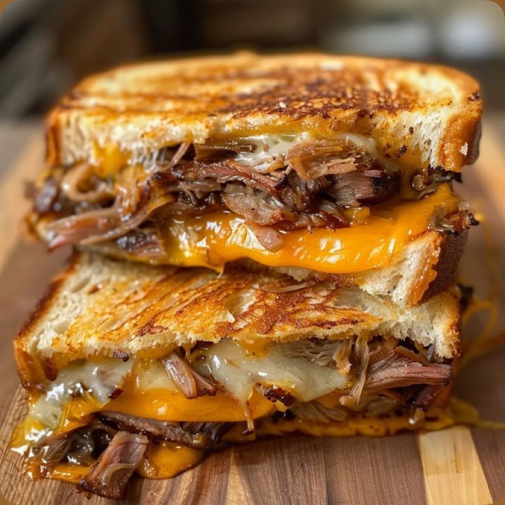 Kavurmalı Kaşarlı Tost