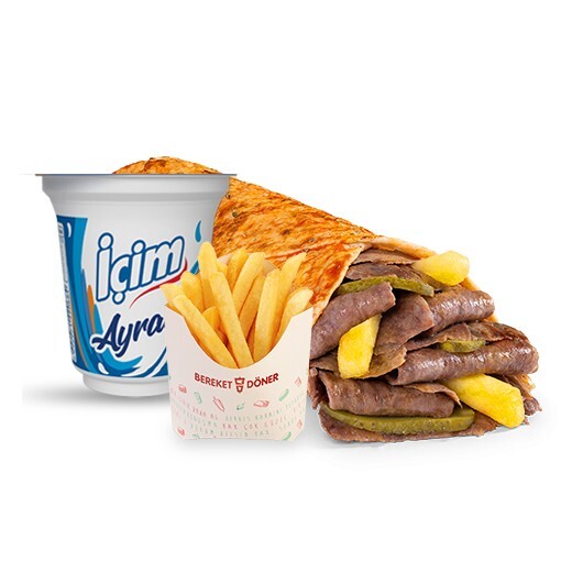 Et Döner Dürüm Menü (XL)