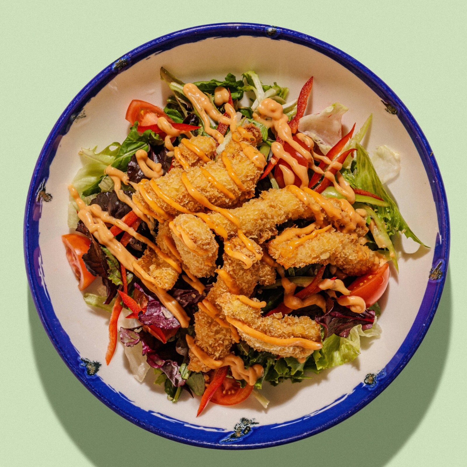 Çıtır Tavuklu Salata