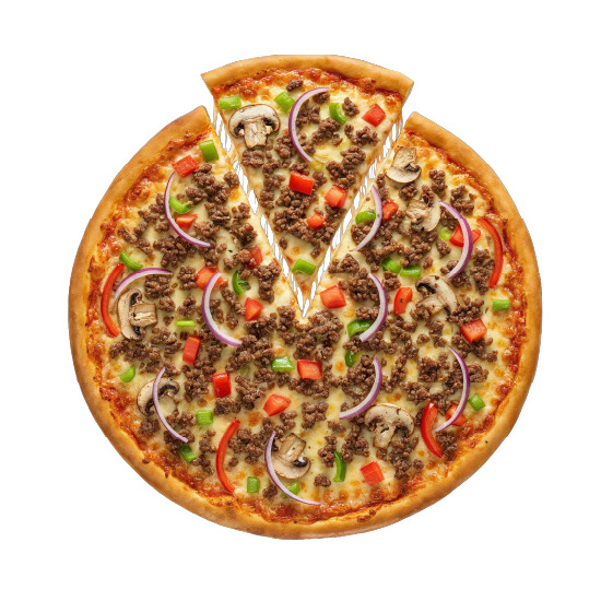 Küçük Boy Turka Pizza (25 cm.)