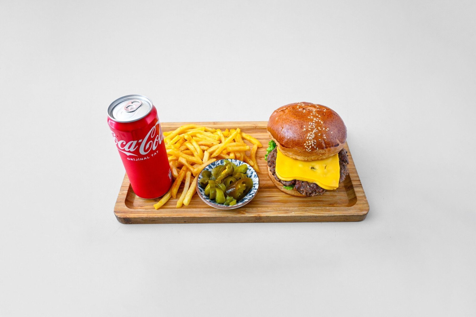 Cheeseburger Menü