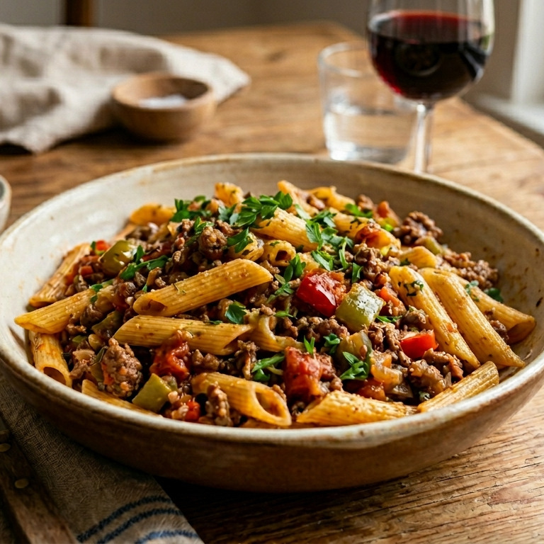 Kıymalı Penne