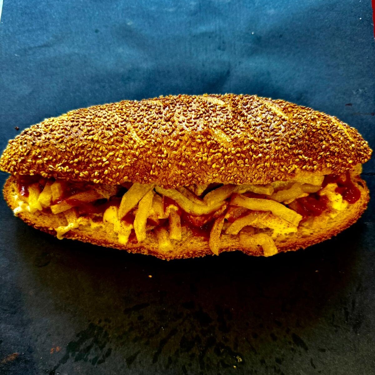Jumbo Susamlı Ekmek Arası Patso