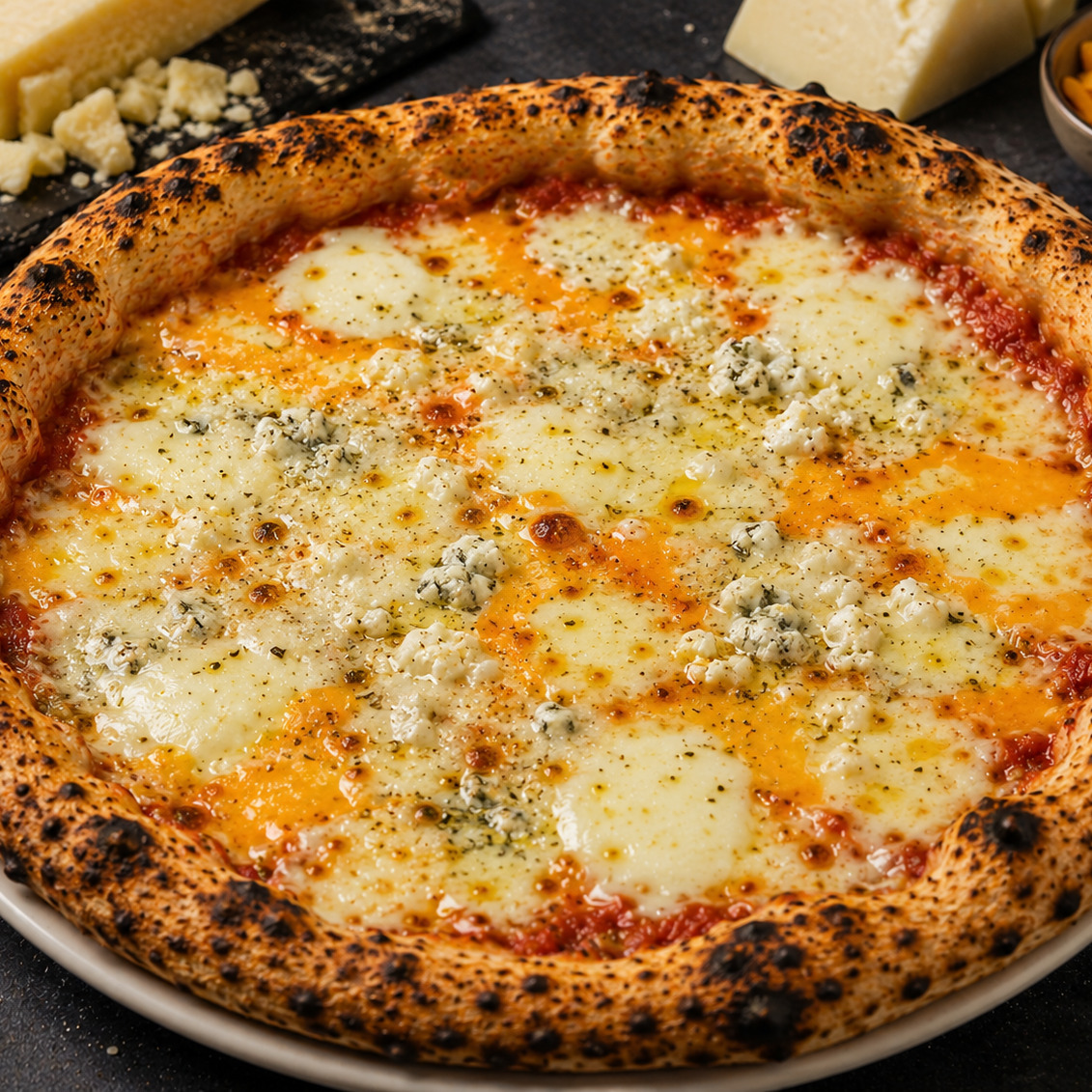 4 Peynirli Pizza