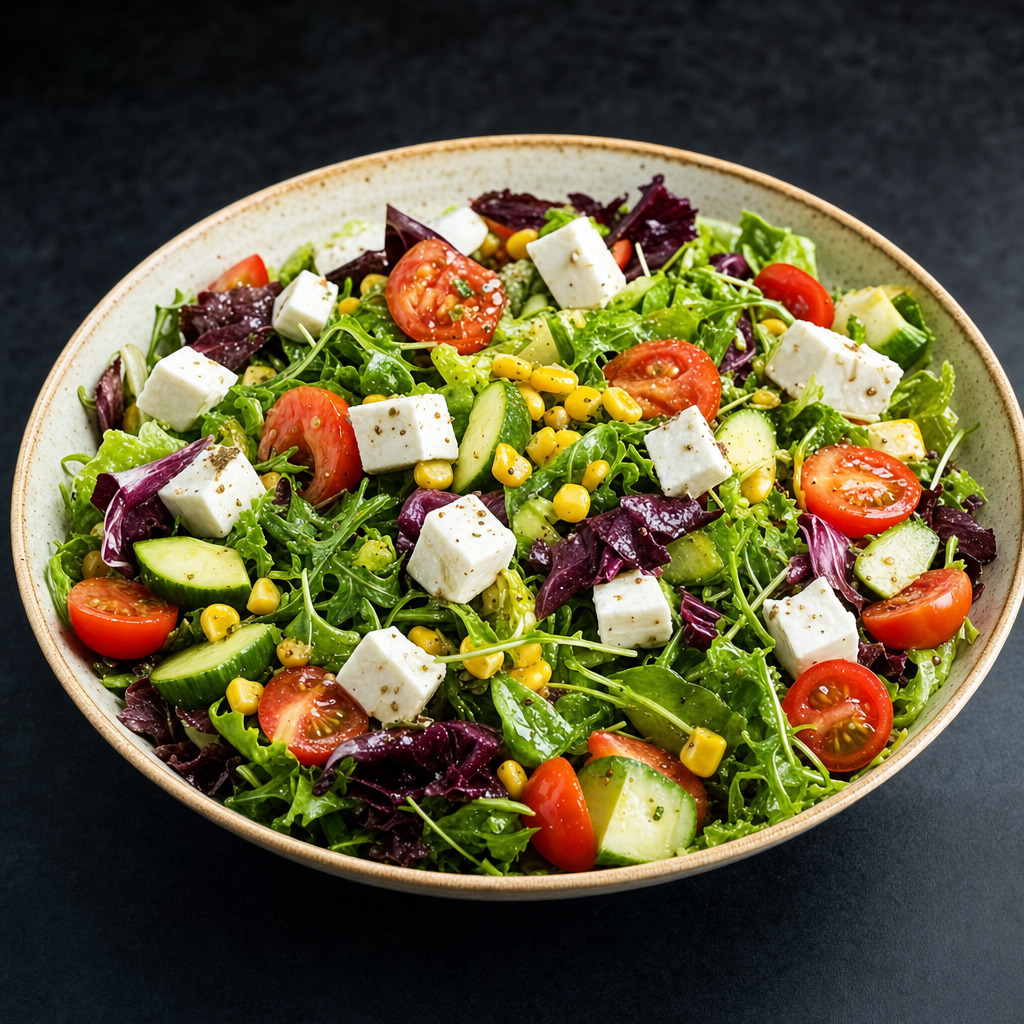 Beyaz Peynirli Salata