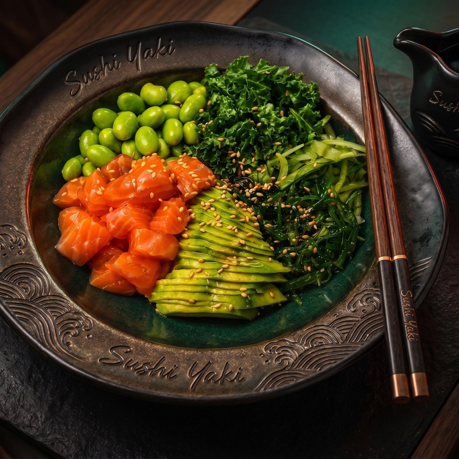 195- Somon Poke Bowl