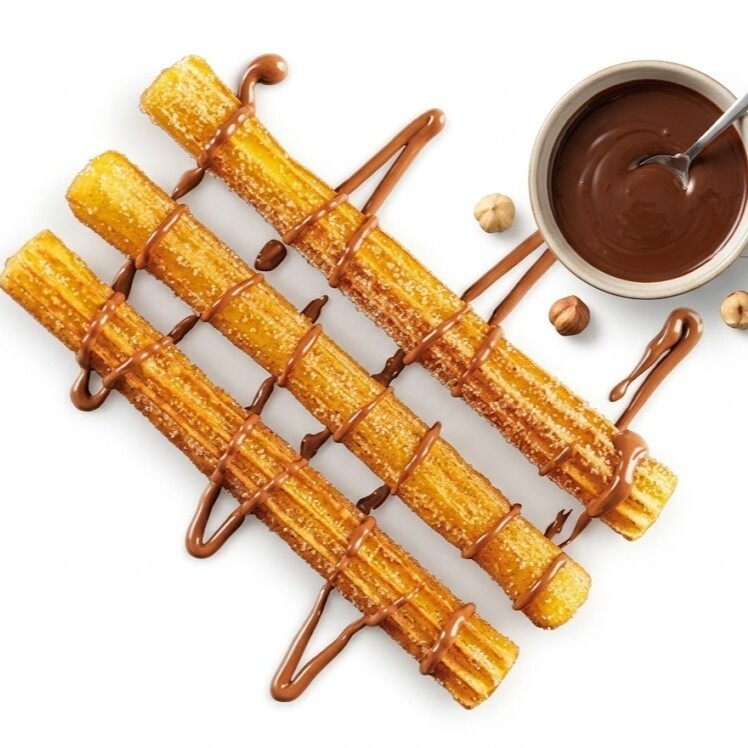 Çikolatalı Churros (3 Adet)