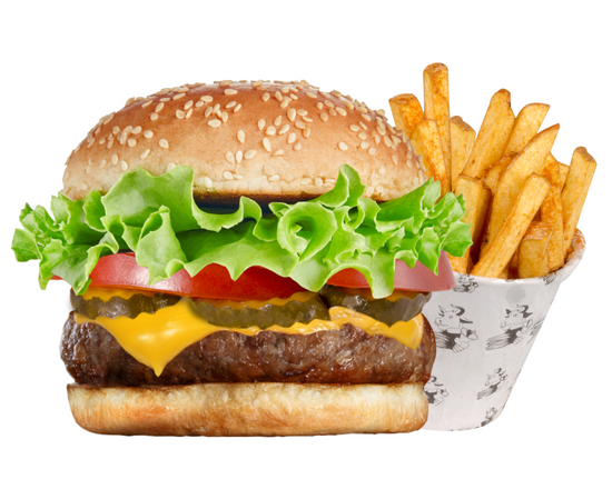 Cheeseburger Menü