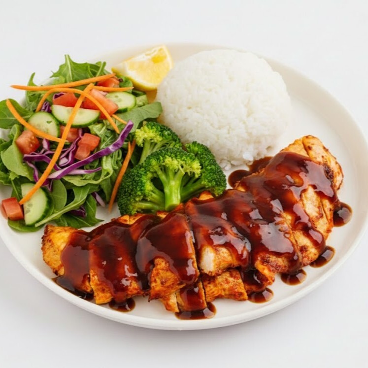 Teriyaki Sauce Chicken Plate
