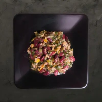 Fıstıklı Meksika Salatası