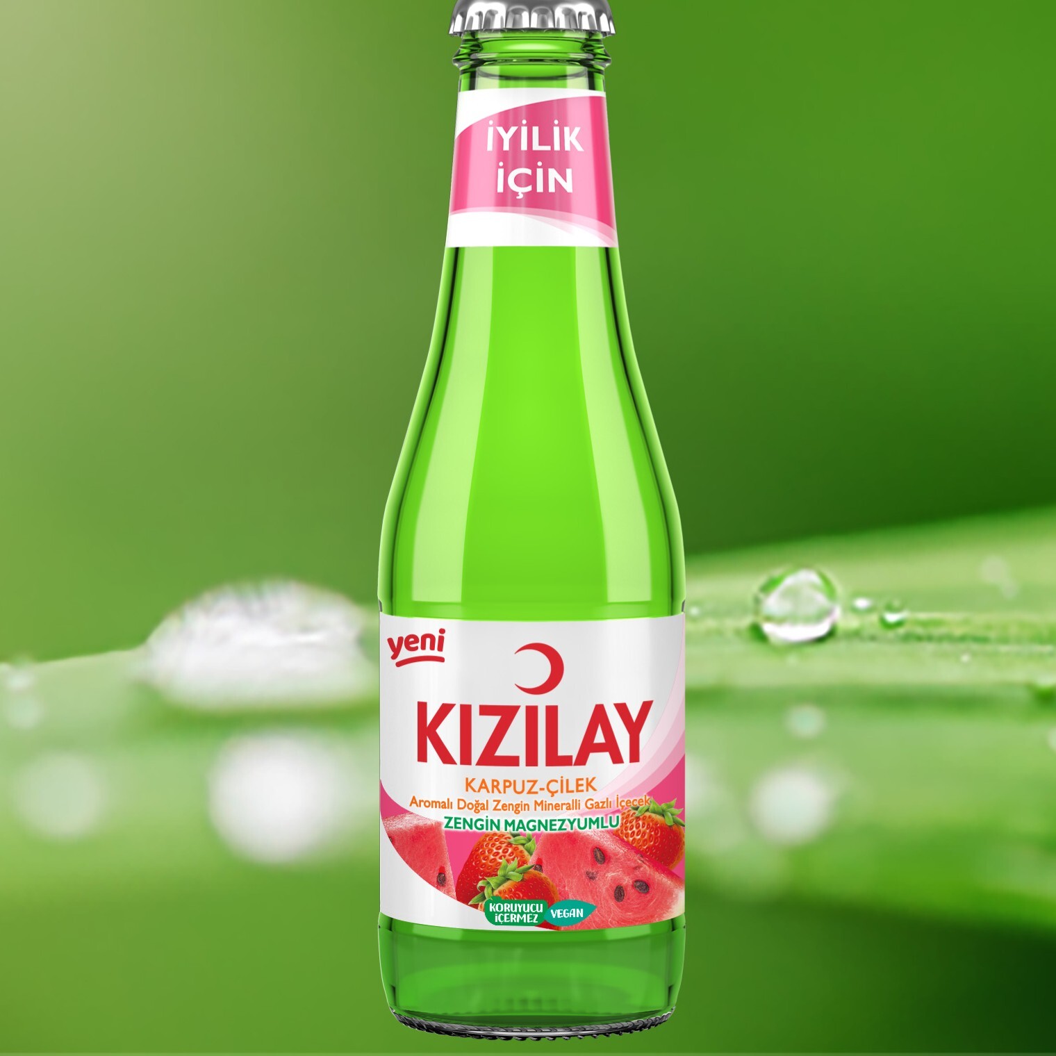 Kızılay Karpuz-Çilek Soda (200 ml.)