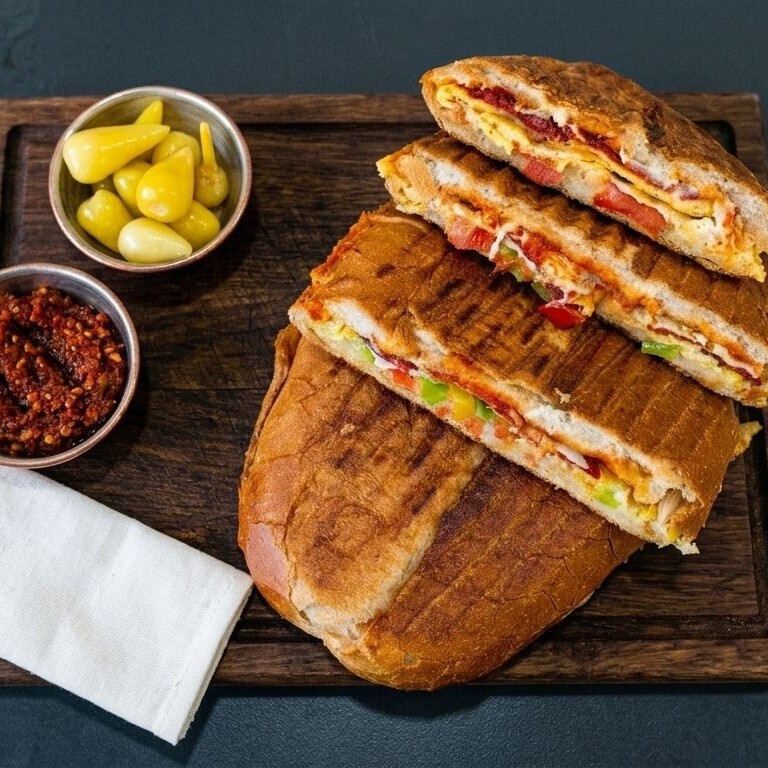 Sucuk Yumurta Tost