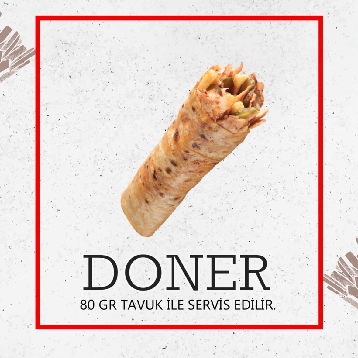 Tavuk Döner Dürüm