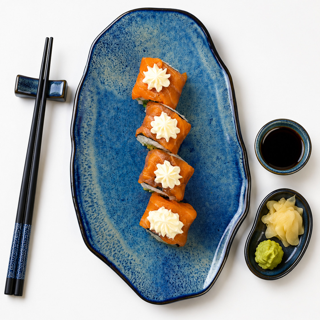 Salmon Roll ( 4 Pcs )