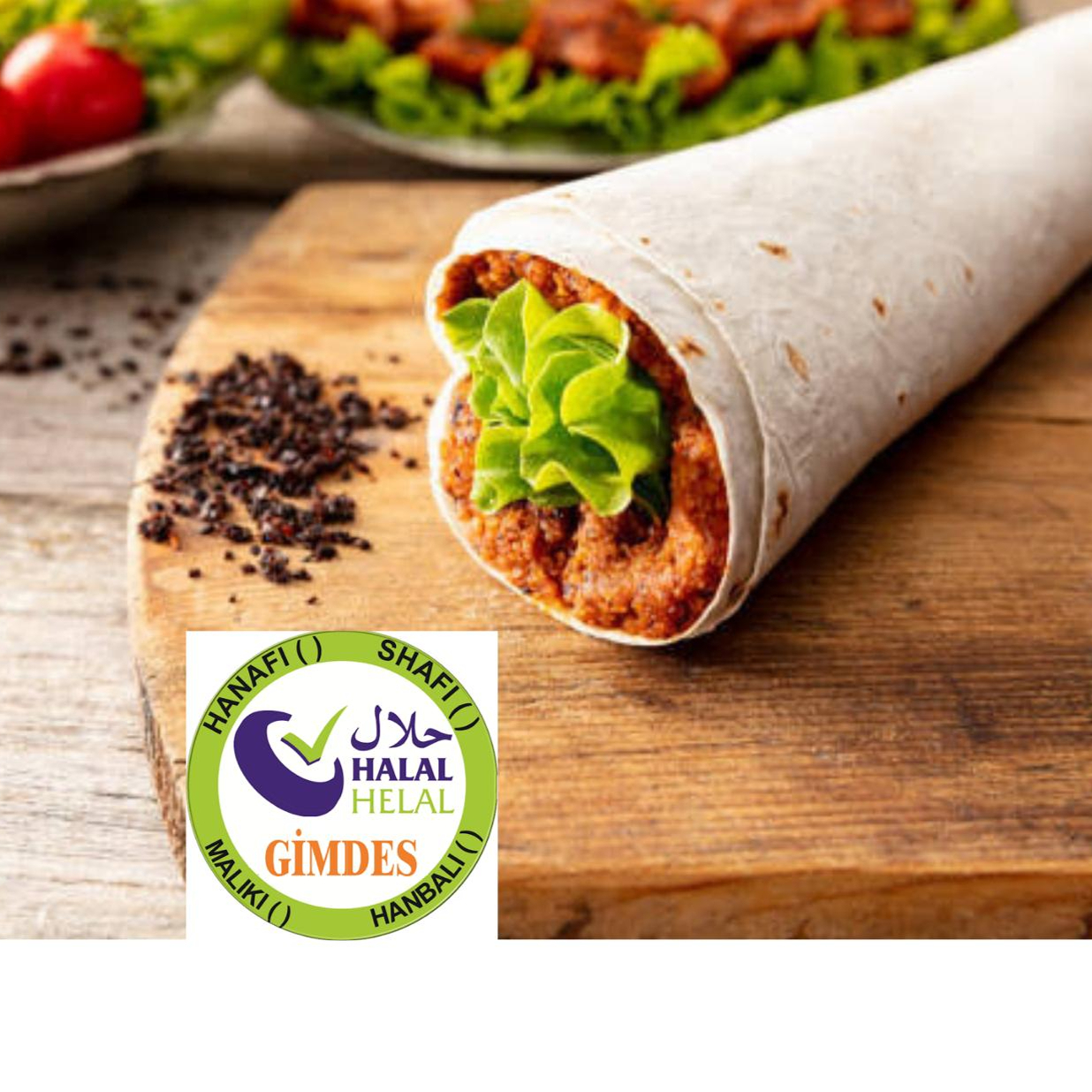Ultra Double Çiğ Köfte Dürüm DOĞAL EV TADINDA (160gr.)