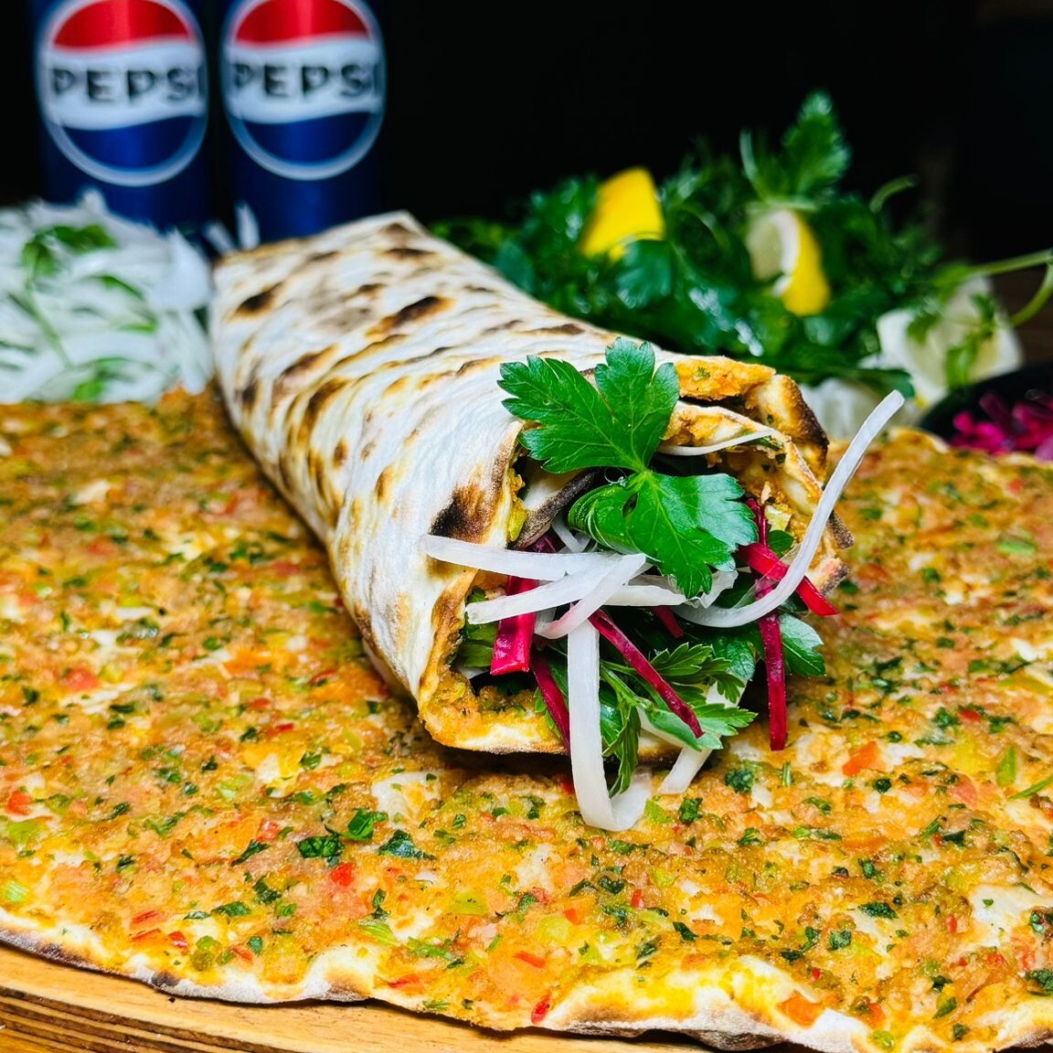 10 Adet Lahmacun