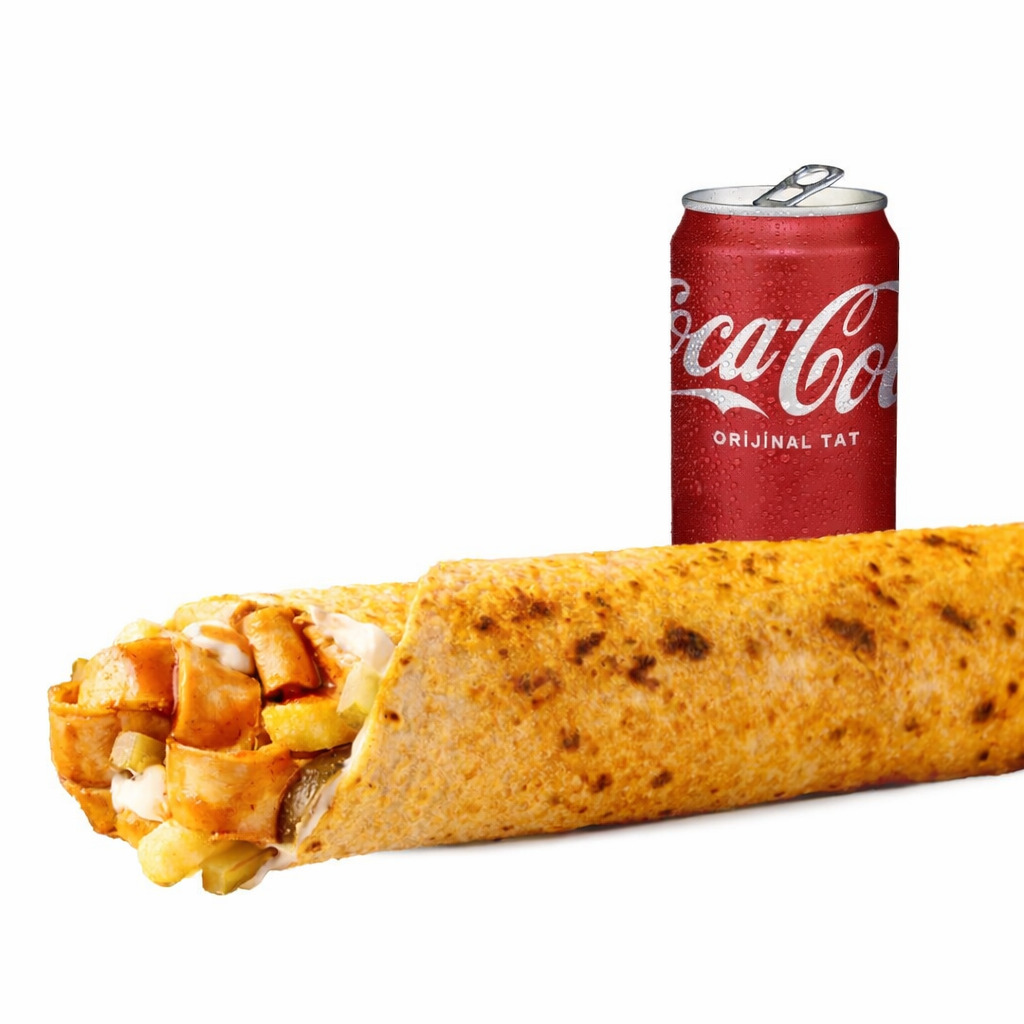 Avantajlı Coca Cola Tavuk Dürüm Menü