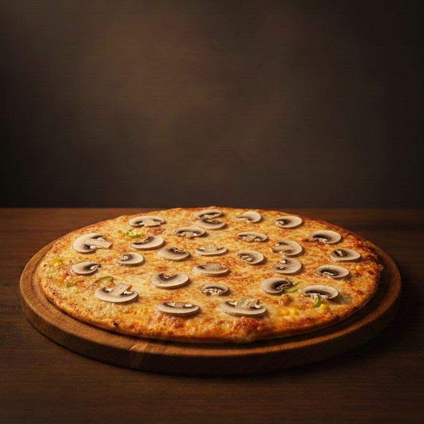Mantarlı Pizza
