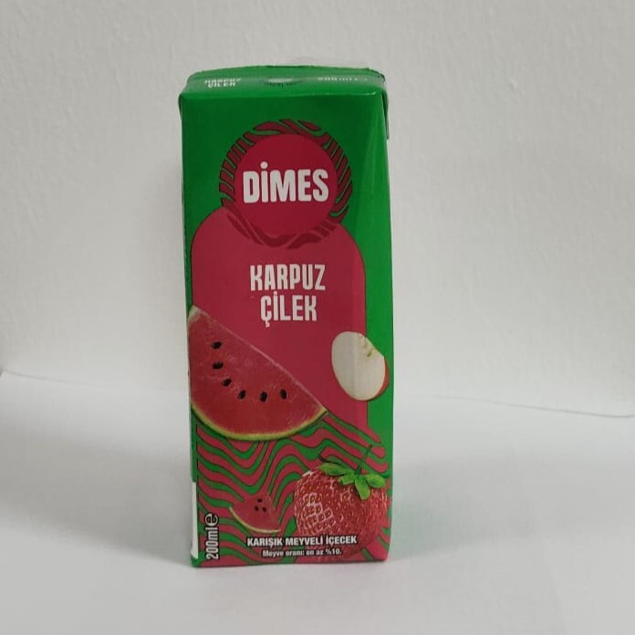 Dimes Karpuz - Çilek Meyve Suyu (200 Ml)