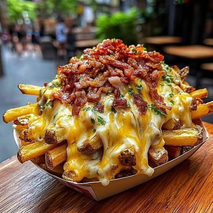 Belçika Füme Etli Porsiyon Patates