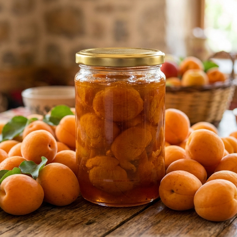 Ev Yapımı Kayısı Reçeli (800 Gr)
