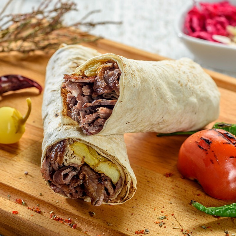 Saracoğlu Et Döner Dürüm (XL)