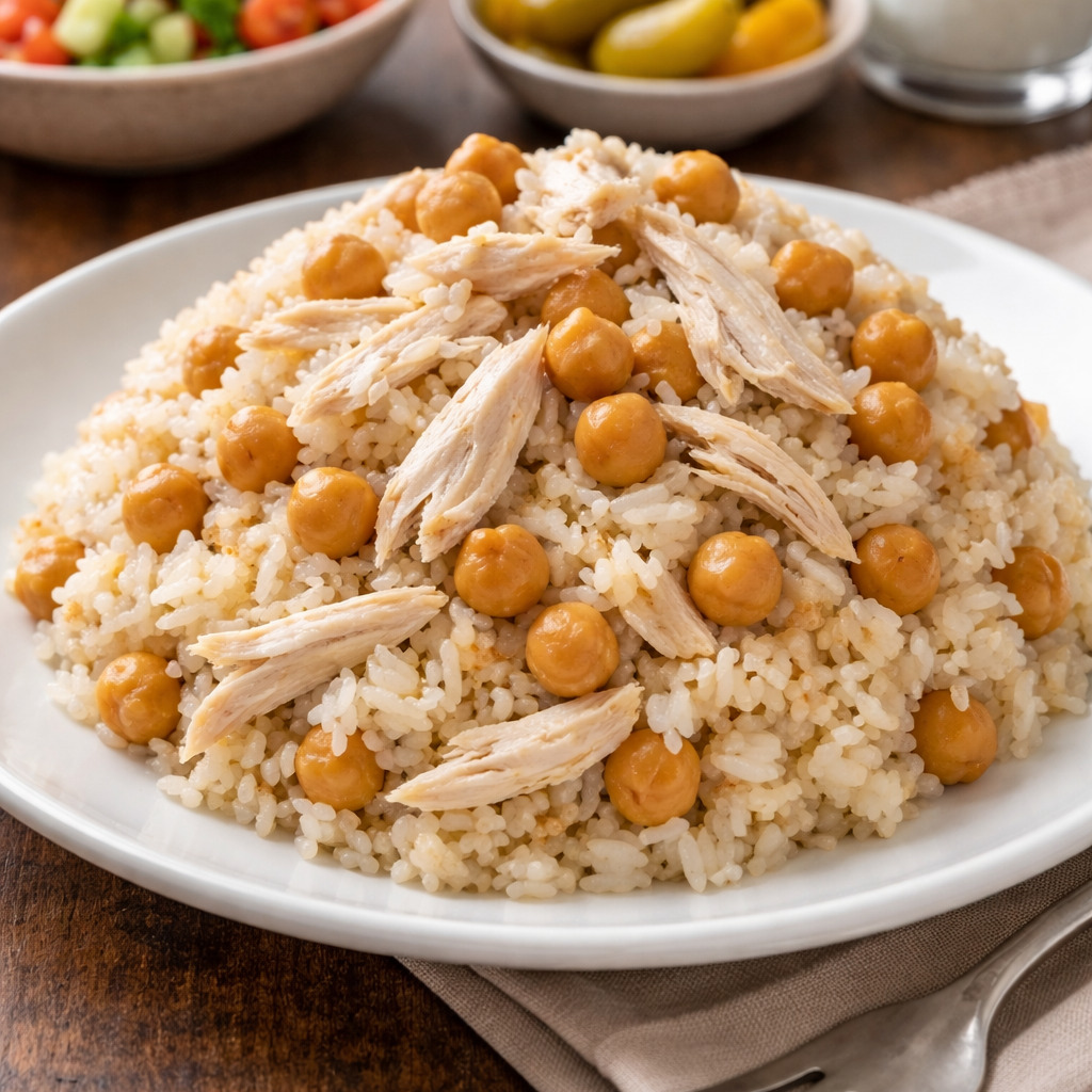 Nohutlu Tavuklu Pilav 1.5 Porsiyon 600 gr