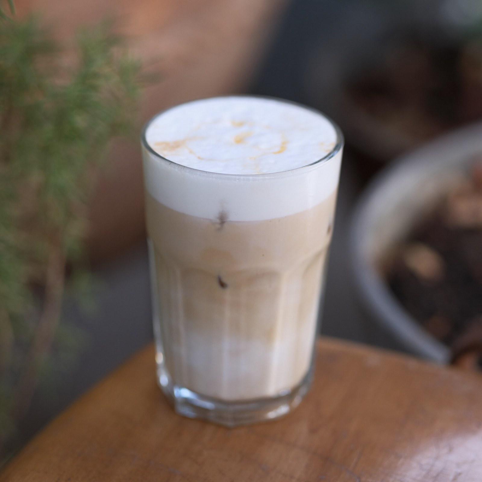 Salted Caramel Iced Latte