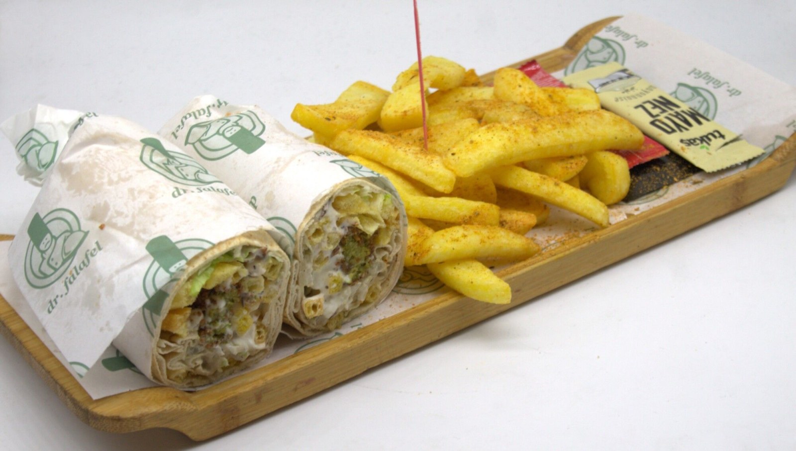Köz Patlıcanlı Falafel Dürüm Menü