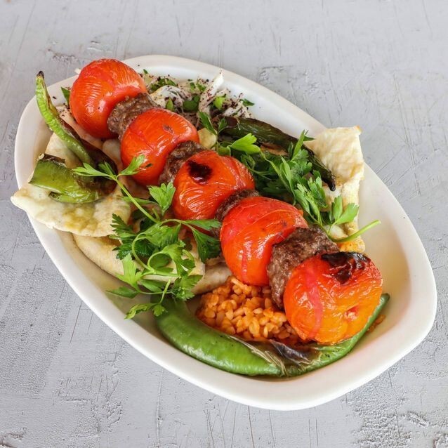 Domatesli Kebap