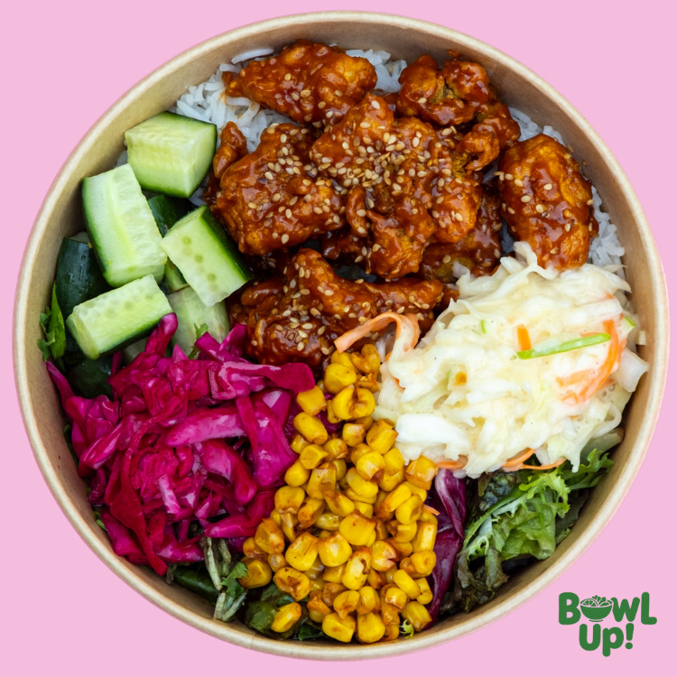 Korean BBQ Çıtır Tavuk Bowl