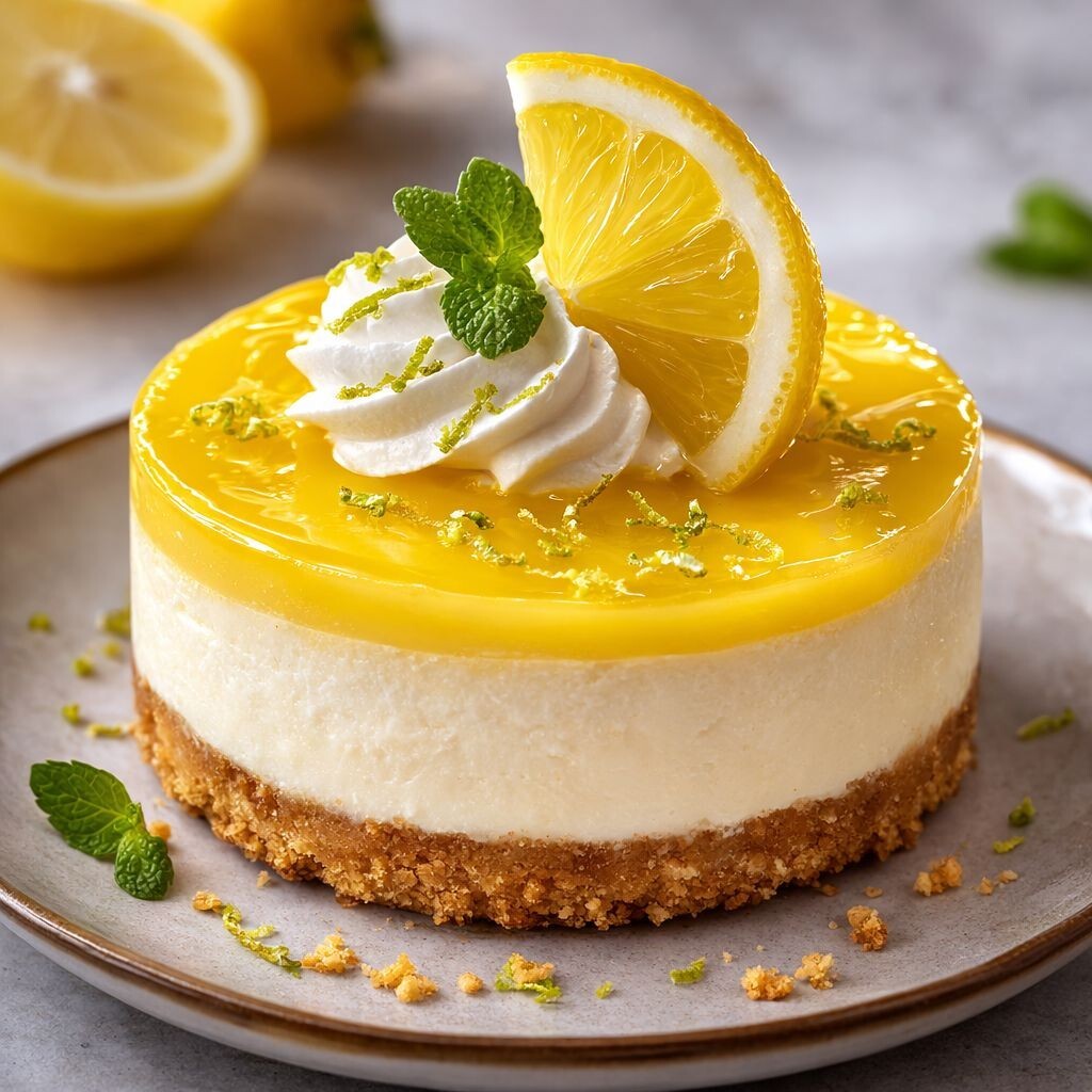 Limonlu Cheescake