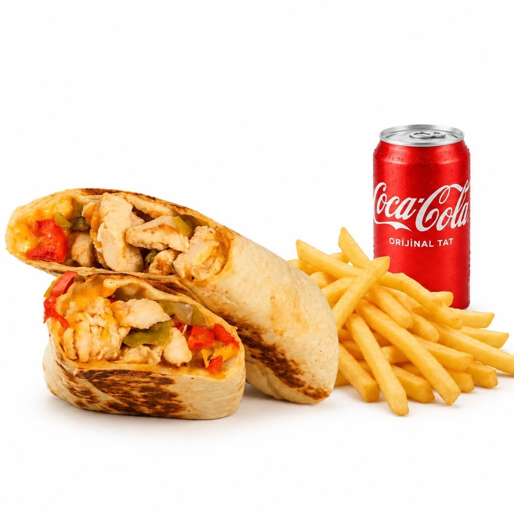 Tavuk Wrap + Coca Cola 330 Ml
