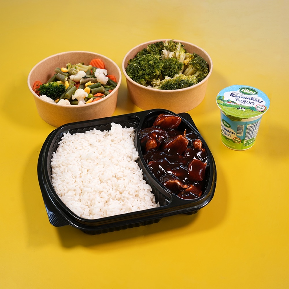 Fit BBQ Soslu Tavuk Sporcu Menü