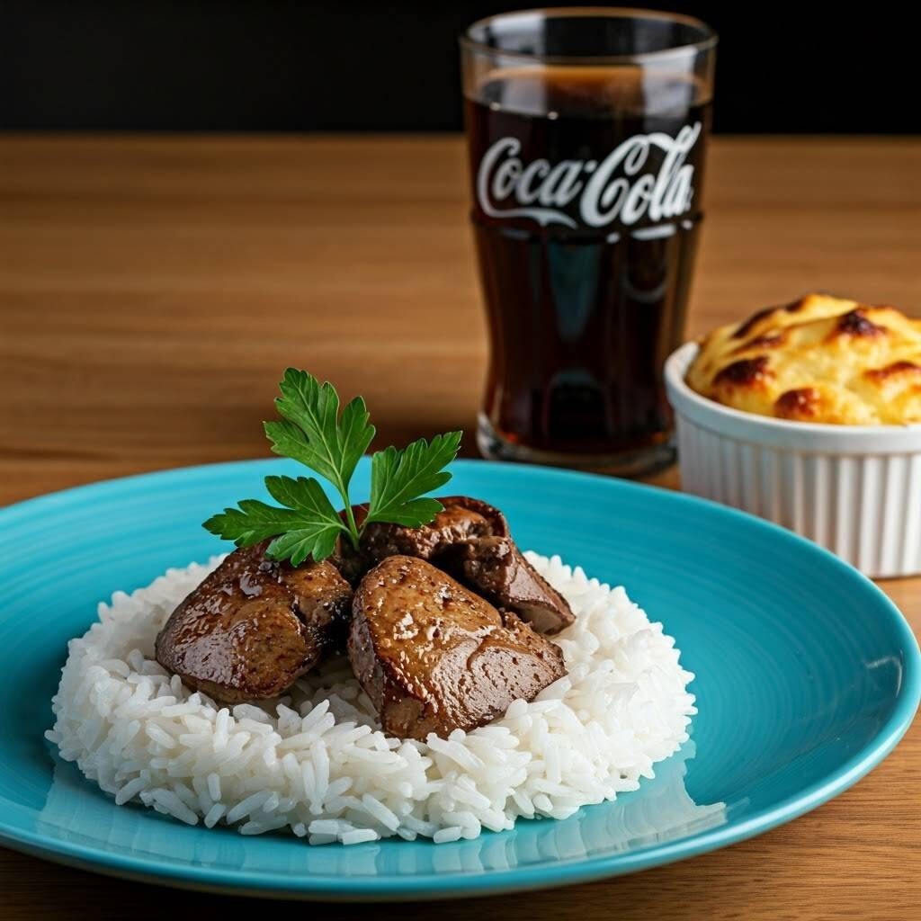 Ciğerli Pilav+Coca Cola + Hamsiköy Fırın Sütlaç