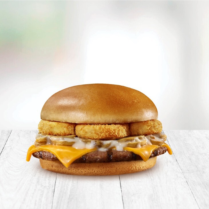 Mushroom Star Cheeseburger